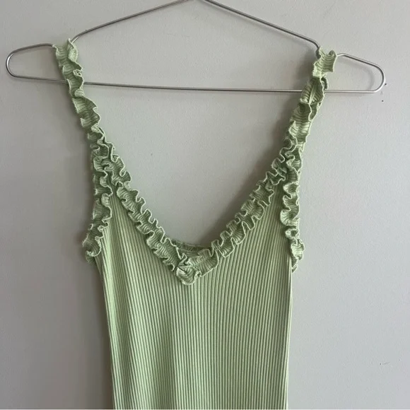 Aritzia Wilfred Free Halo Dress in Pistachio Pudding - Picture 11 of 15